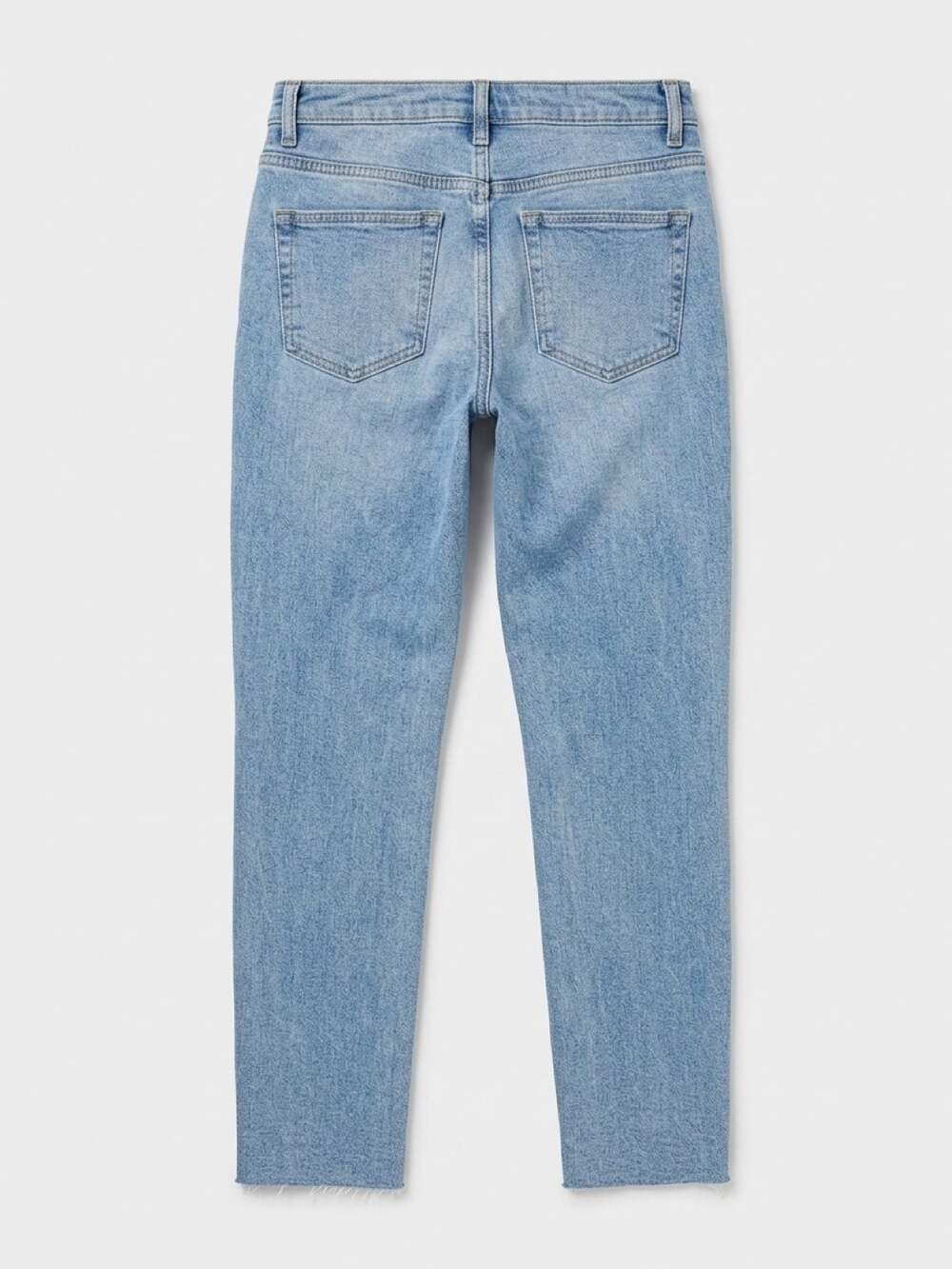 Old Navy High Rise Ripped Straight Jeans - Picture 3 of 3